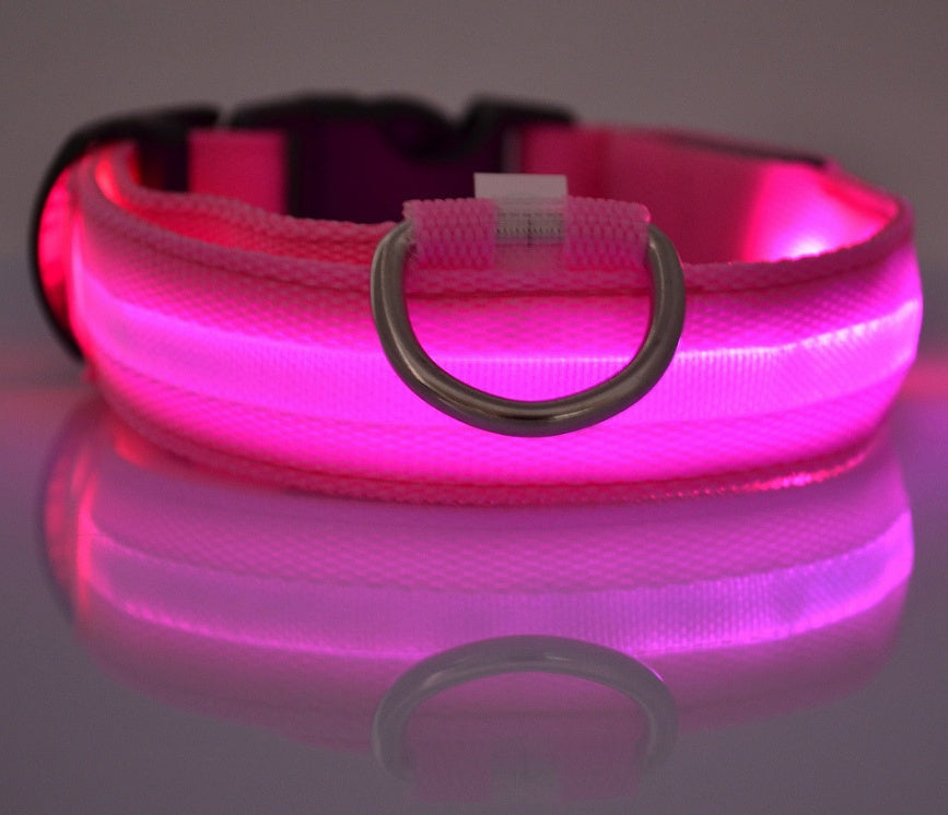 Pet Luminous LED Collar - The Pawfect Bargains