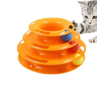 Interactive & fun multilayer cat turntable - The Pawfect Bargains