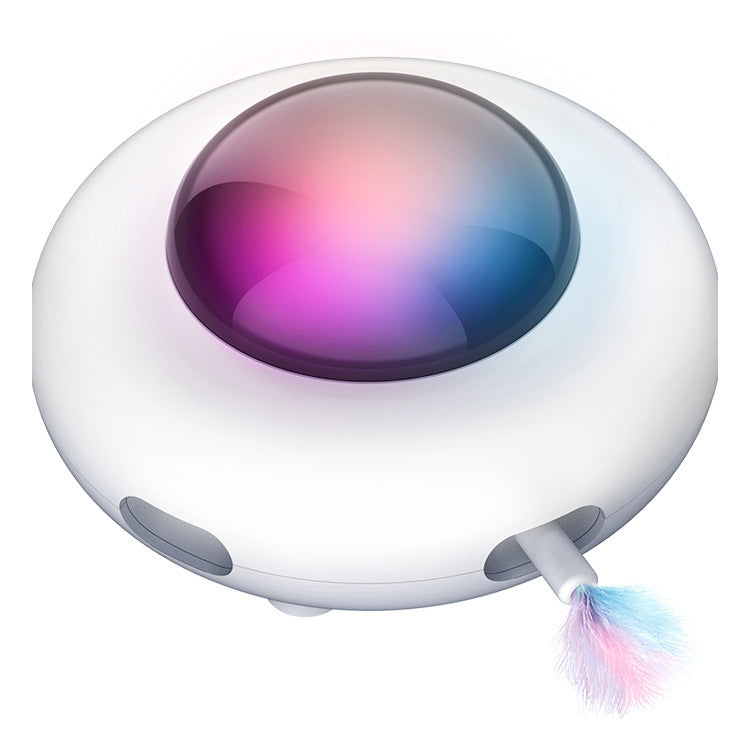 Smart Teaser Toy - Electronic Saucer Turntable - The Pawfect Bargains
