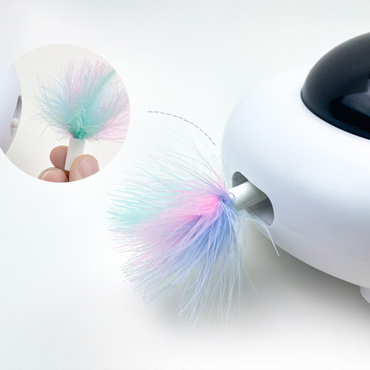Smart Teaser Toy - Electronic Saucer Turntable - The Pawfect Bargains