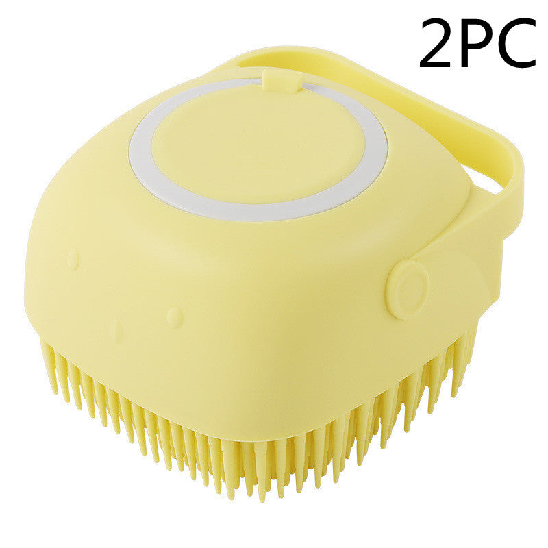 Silicone Dog Bath Massage & Grooming Gloves - The Pawfect Bargains