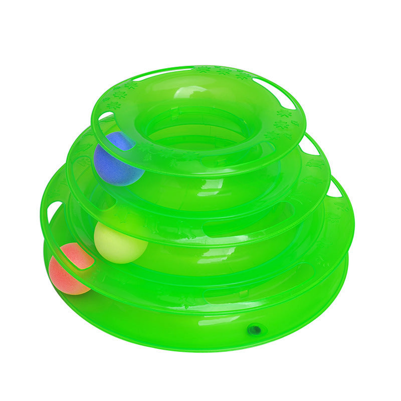 Interactive & fun multilayer cat turntable - The Pawfect Bargains