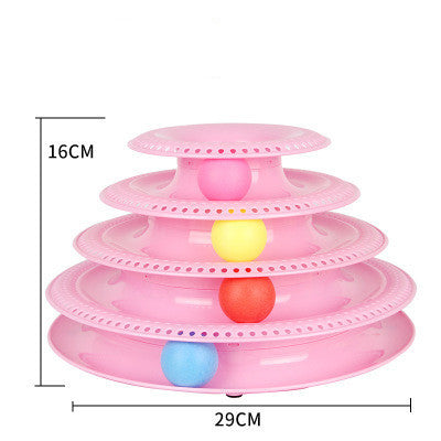 Interactive & fun multilayer cat turntable - The Pawfect Bargains