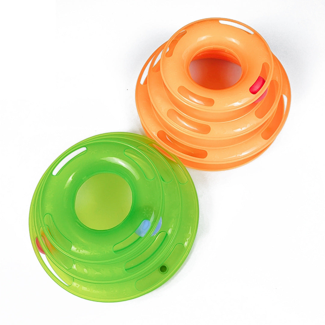 Interactive & fun multilayer cat turntable - The Pawfect Bargains