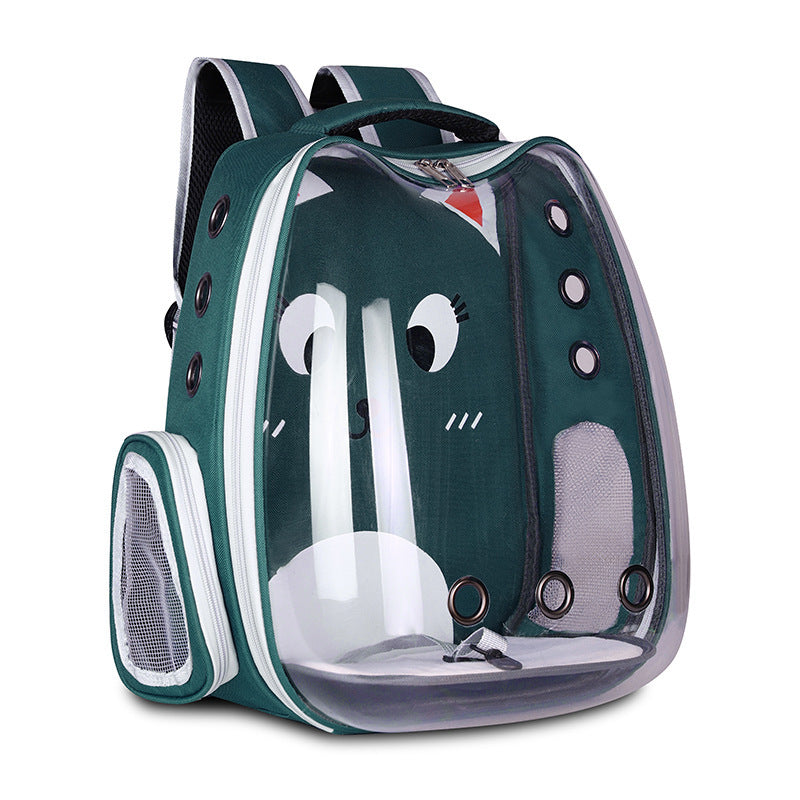 Pet Supplies Pet Backpack Convenient Pet Space Bag Breathable Shoulder Cat Bag Dog Bag - The Pawfect Bargains