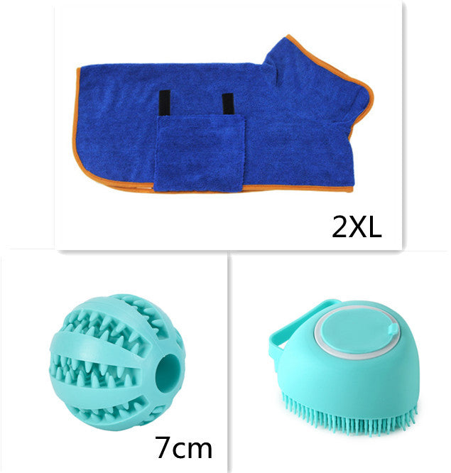 Silicone Dog Bath Massage & Grooming Gloves - The Pawfect Bargains