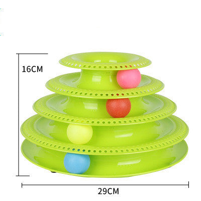 Interactive & fun multilayer cat turntable - The Pawfect Bargains