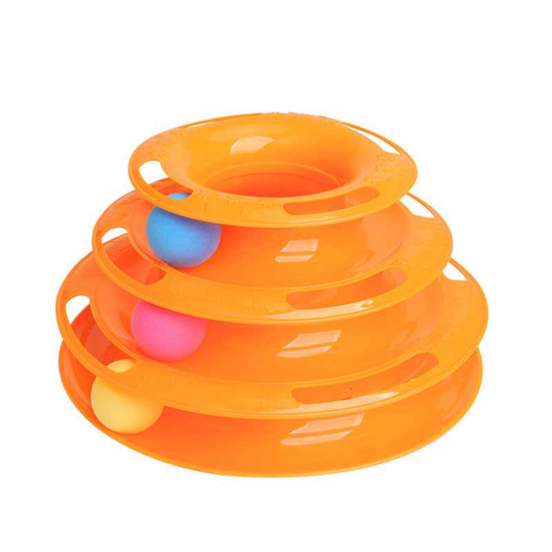 Interactive & fun multilayer cat turntable - The Pawfect Bargains