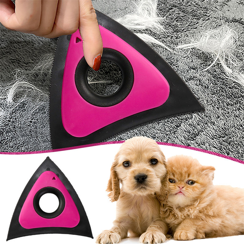 Triangular Electrostatic Dog Hair Cleaner - The Pawfect Bargains