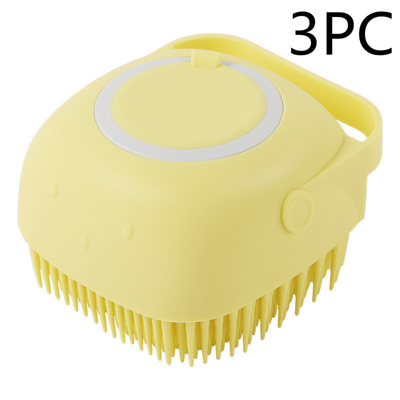 Silicone Dog Bath Massage & Grooming Gloves - The Pawfect Bargains