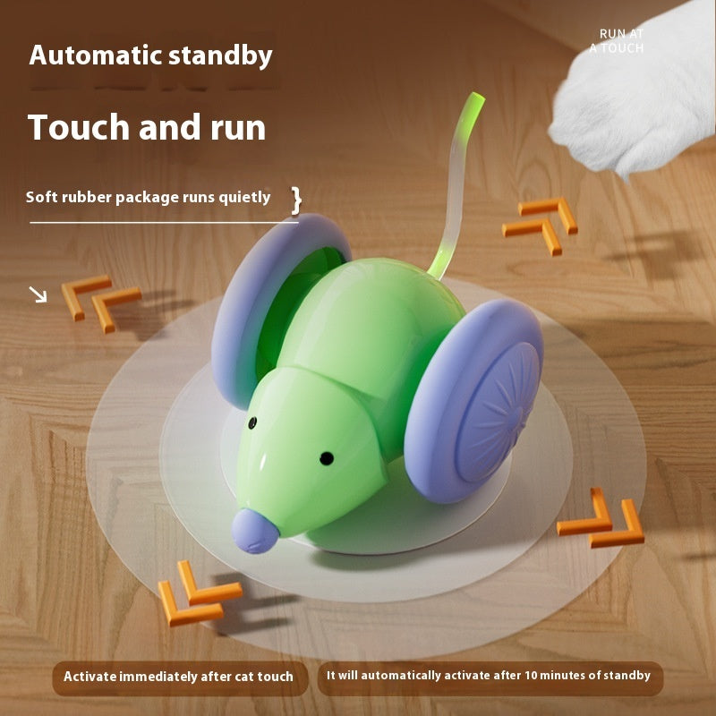 Interactive Electric Mouse Car - A fun teaser toy - The Pawfect Bargains