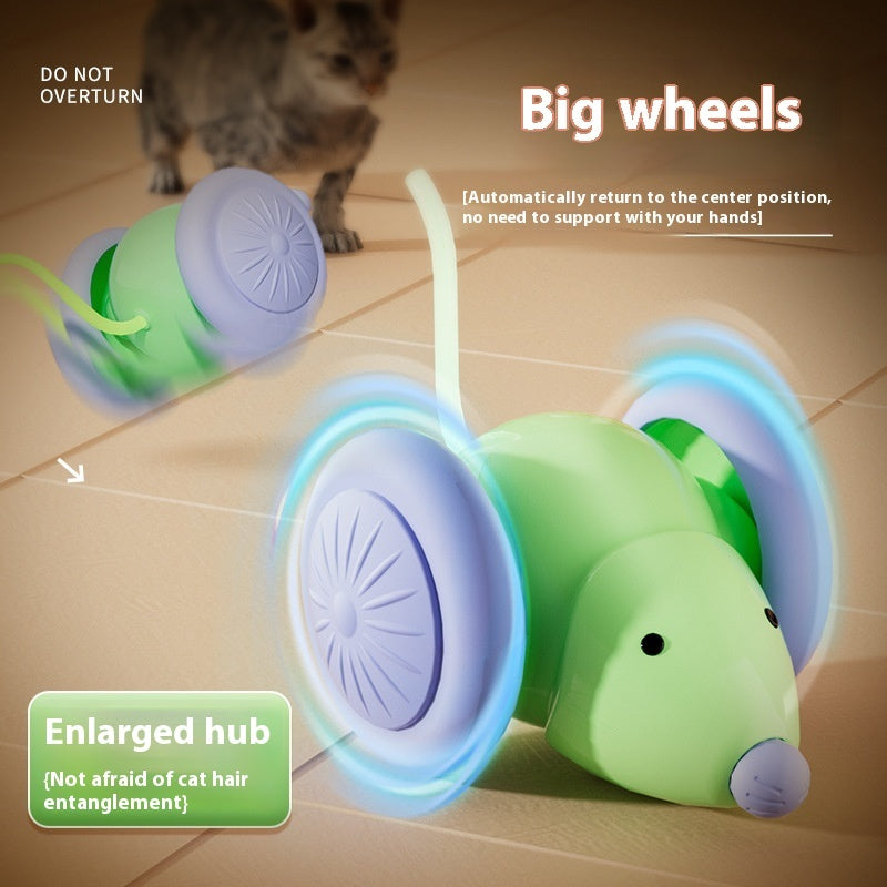 Interactive Electric Mouse Car - A fun teaser toy - The Pawfect Bargains