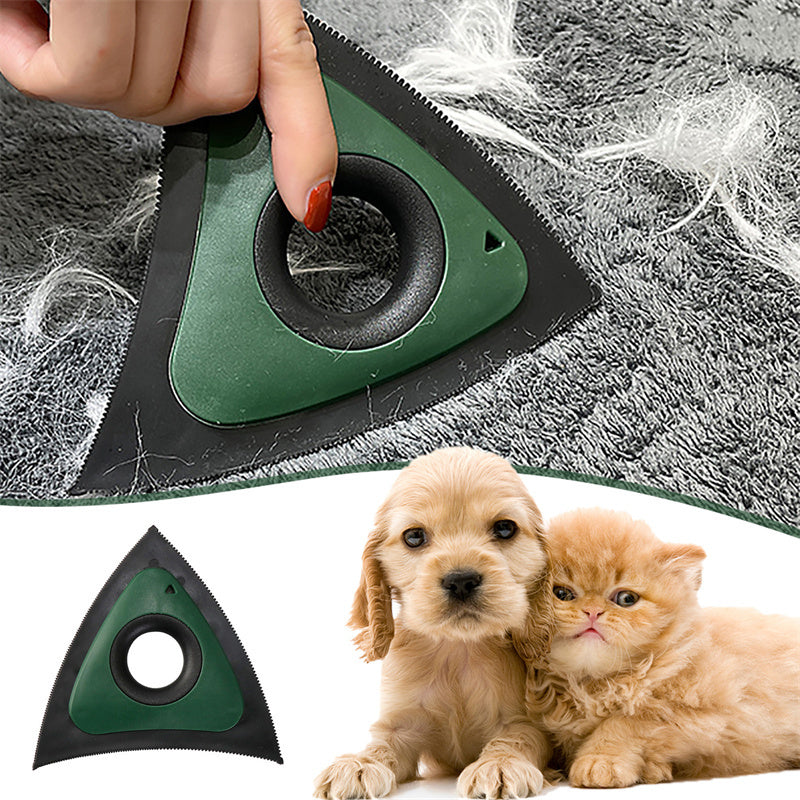 Triangular Electrostatic Dog Hair Cleaner - The Pawfect Bargains