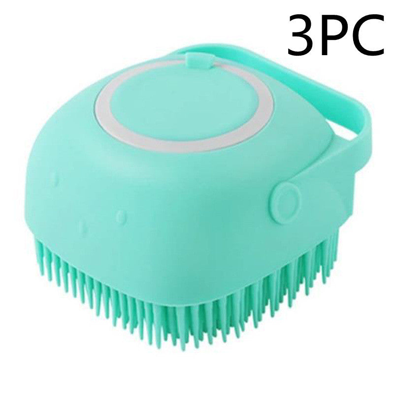 Silicone Dog Bath Massage & Grooming Gloves - The Pawfect Bargains