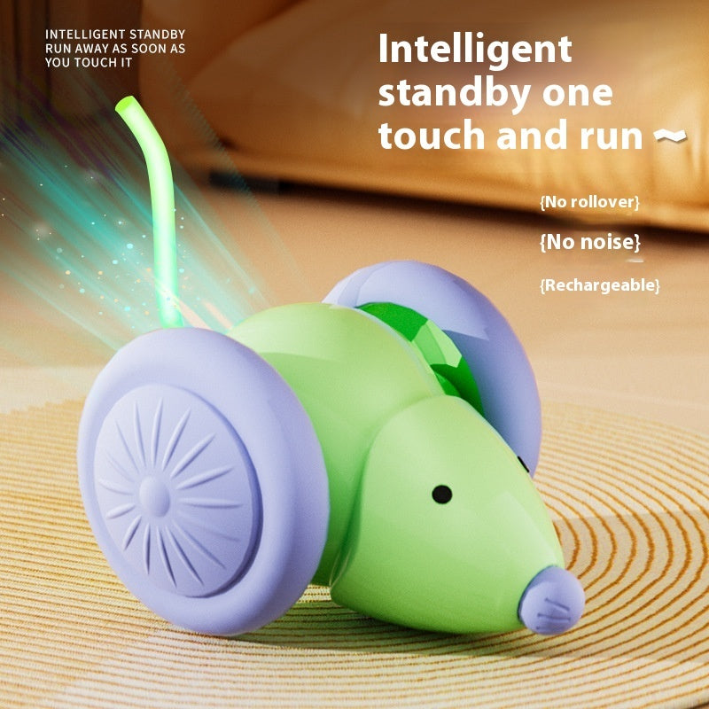 Interactive Electric Mouse Car - A fun teaser toy - The Pawfect Bargains