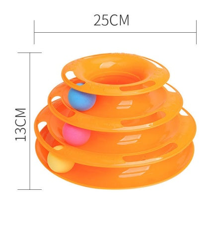 Interactive & fun multilayer cat turntable - The Pawfect Bargains