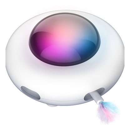 Smart Teaser Toy - Electronic Saucer Turntable - The Pawfect Bargains