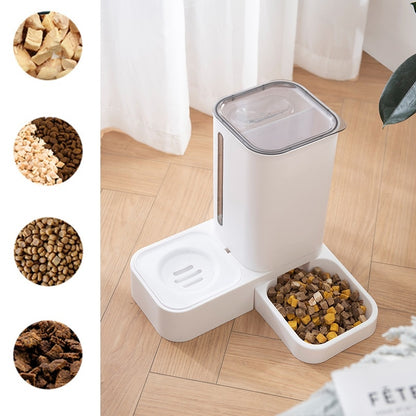 Automatic Double Food and Water Dispenser - The Pawfect Bargains