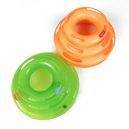 Interactive & fun multilayer cat turntable - The Pawfect Bargains