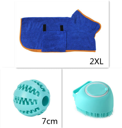 Silicone Dog Bath Massage & Grooming Gloves - The Pawfect Bargains