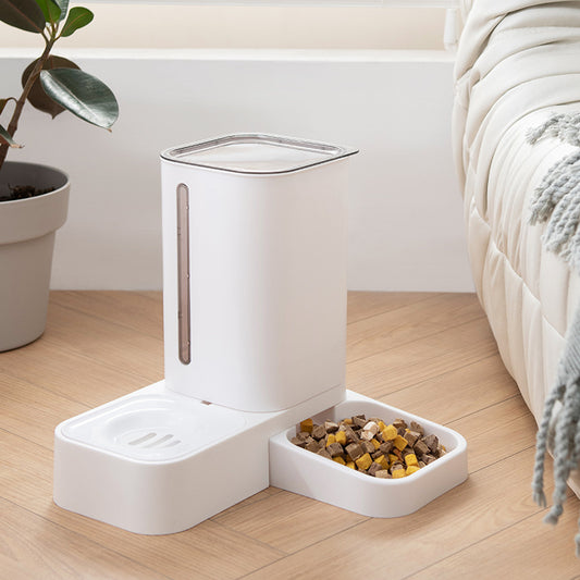 Automatic Double Food and Water Dispenser - The Pawfect Bargains