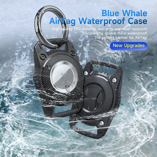 Airtag IP7 Waterproof Locator Protective Sleeve image with text