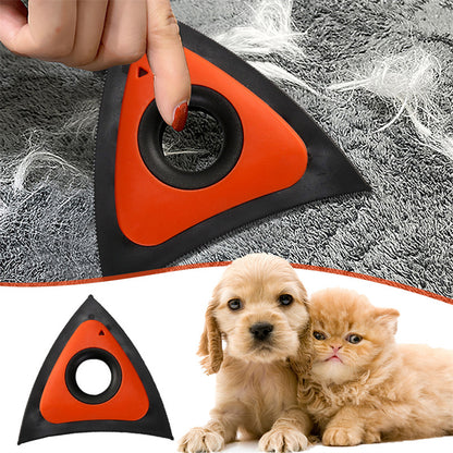Triangular Electrostatic Dog Hair Cleaner - The Pawfect Bargains