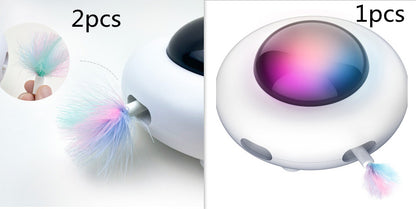 Smart Teaser Toy - Electronic Saucer Turntable - The Pawfect Bargains